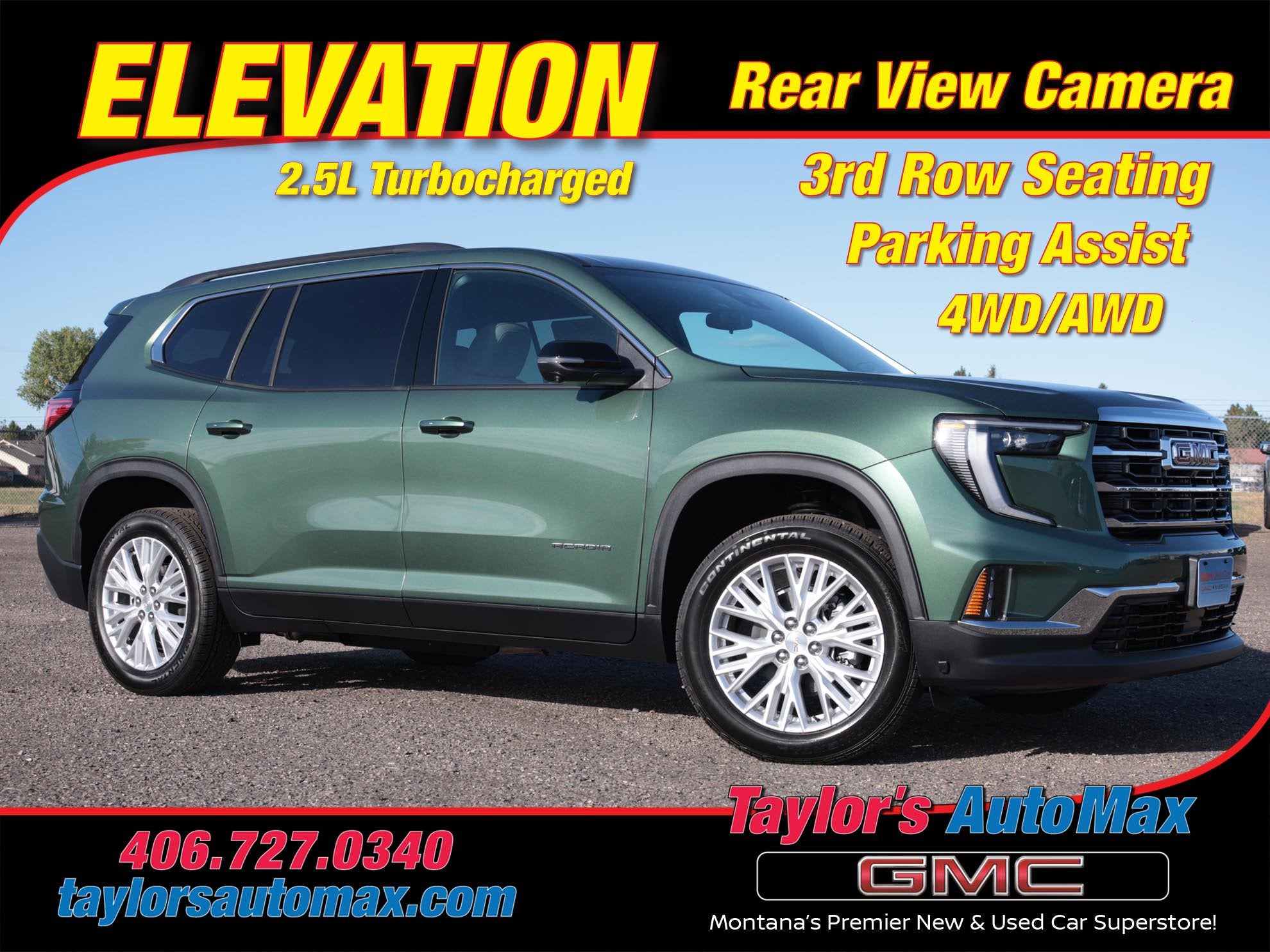 2027 GMC Acadia Elevation