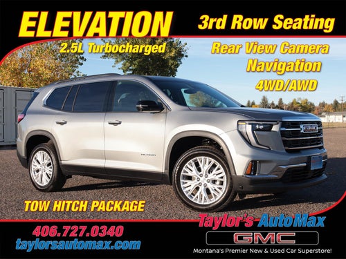 2027 GMC Acadia Elevation