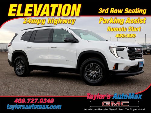2026 GMC Acadia Elevation