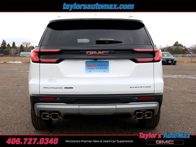 2026 GMC Acadia Elevation