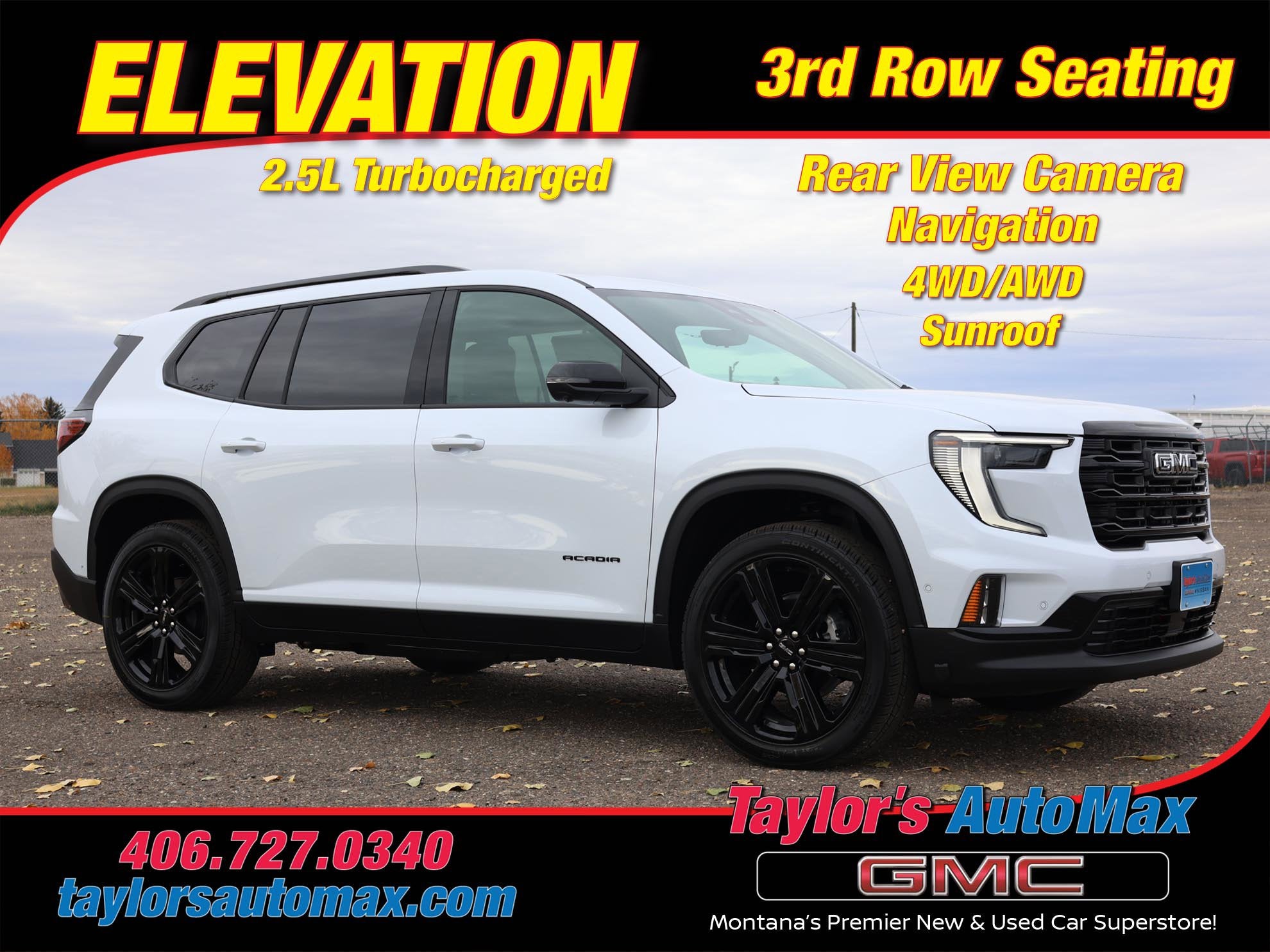 2026 GMC Acadia Elevation