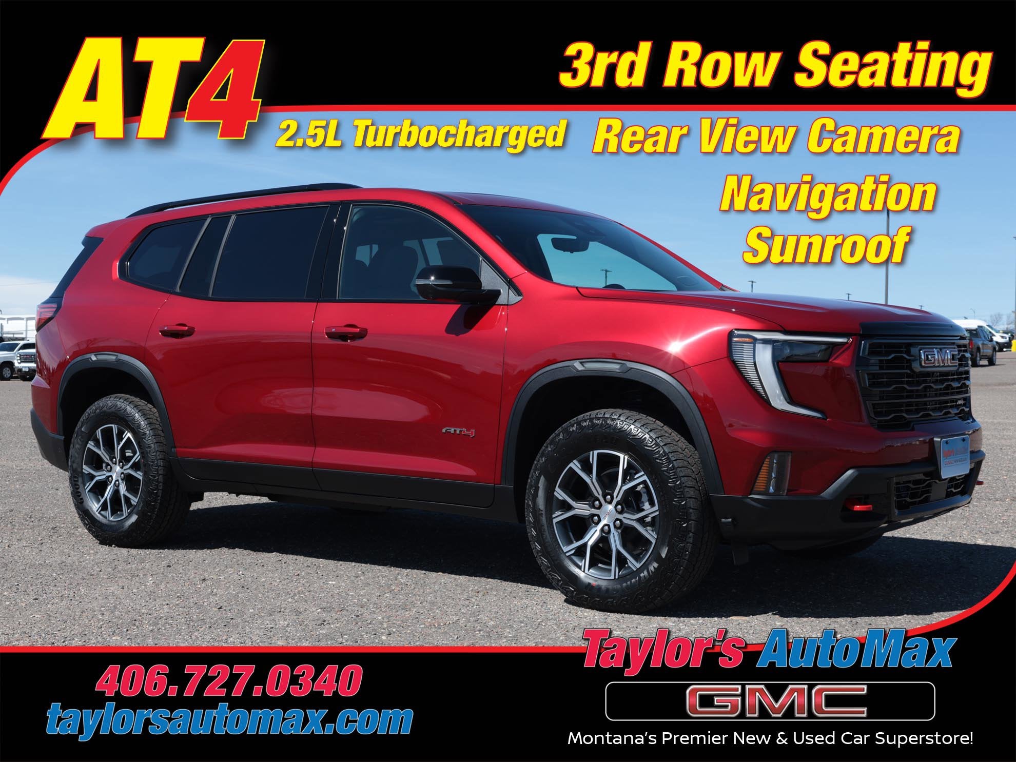 2026 GMC Acadia AT4