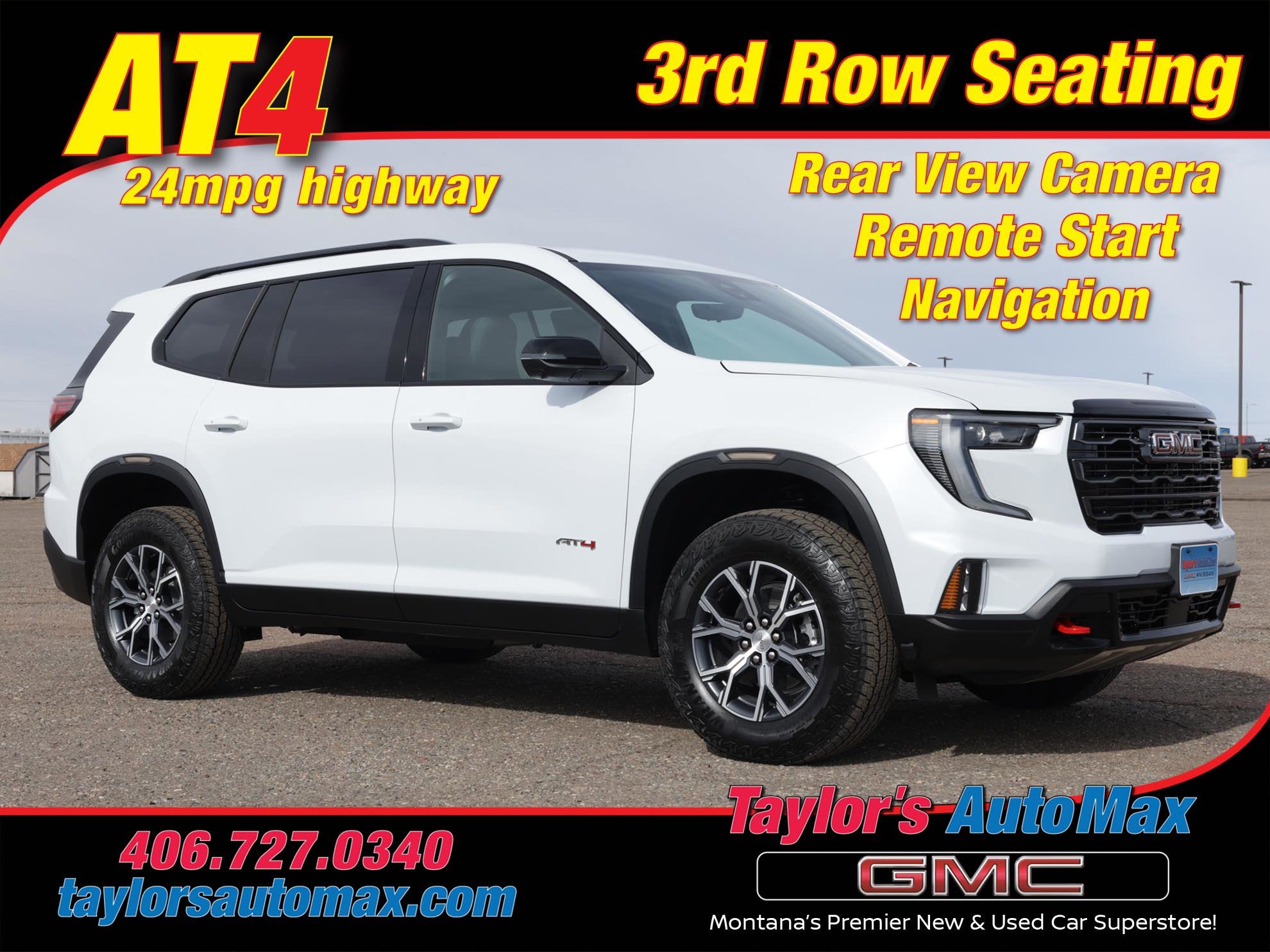 2026 GMC Acadia AT4