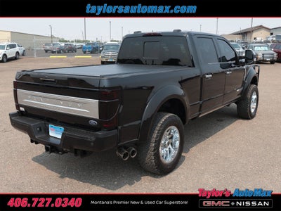 2022 Ford Super Duty F-350 SRW Platinum