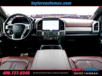 2022 Ford Super Duty F-350 SRW Platinum