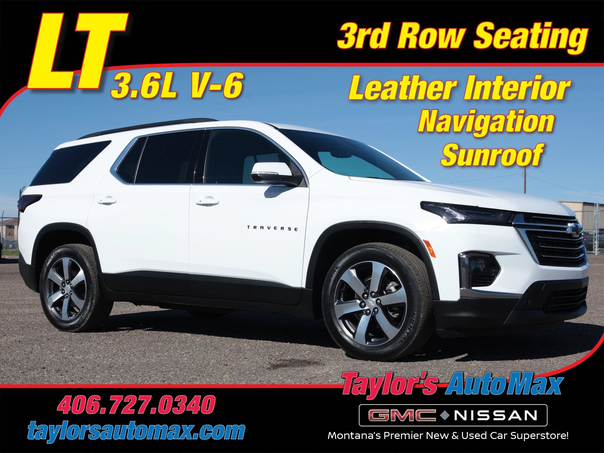 2023 Chevrolet Traverse LT Leather