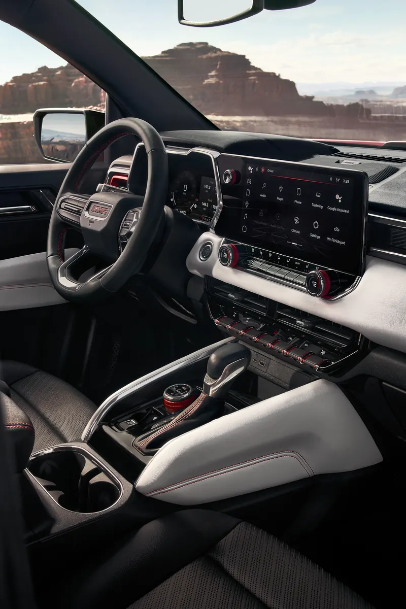 2026 GMC Canyon infotainment system at Taylor's Automax GMC in Great Falls MT